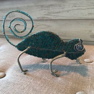 Beaded chameleon